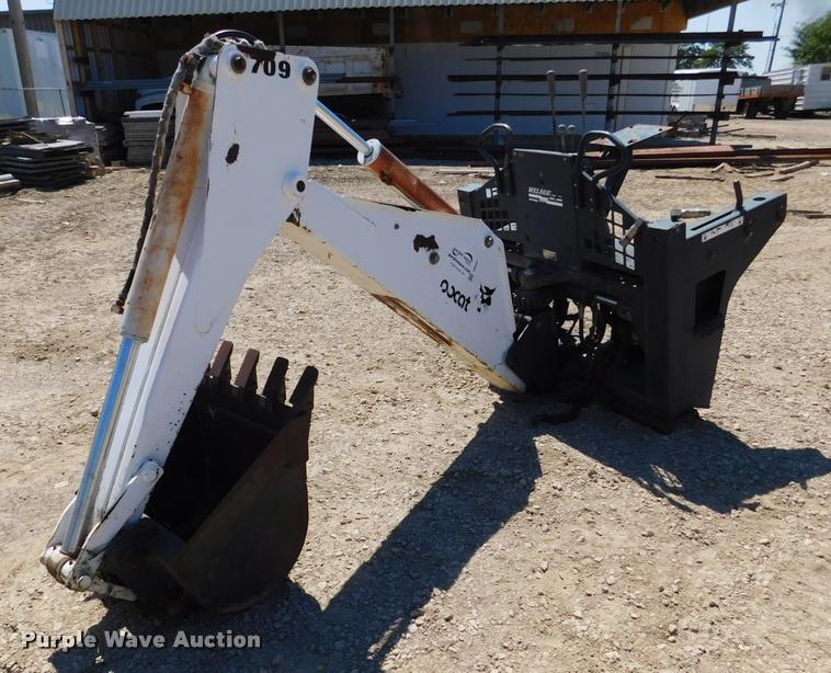 image for item DB9397 Melroe Bobcat 709 skid steer backhoe