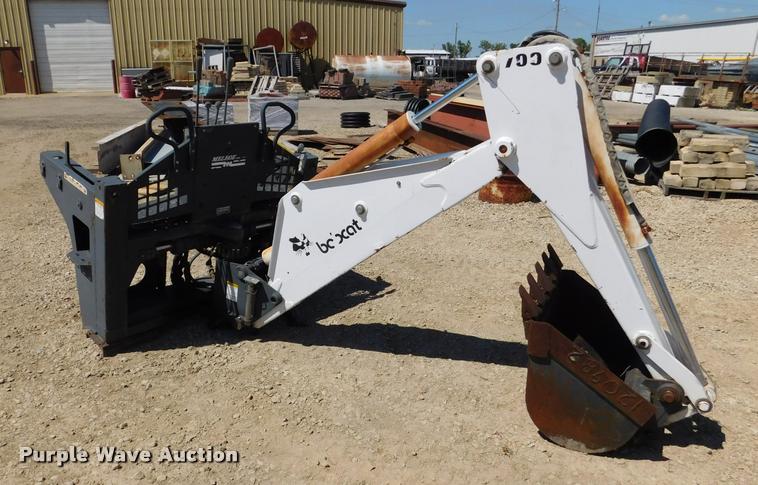 image for item DB9397 Melroe Bobcat 709 skid steer backhoe