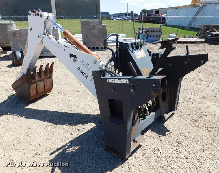 image for item DB9397 Melroe Bobcat 709 skid steer backhoe