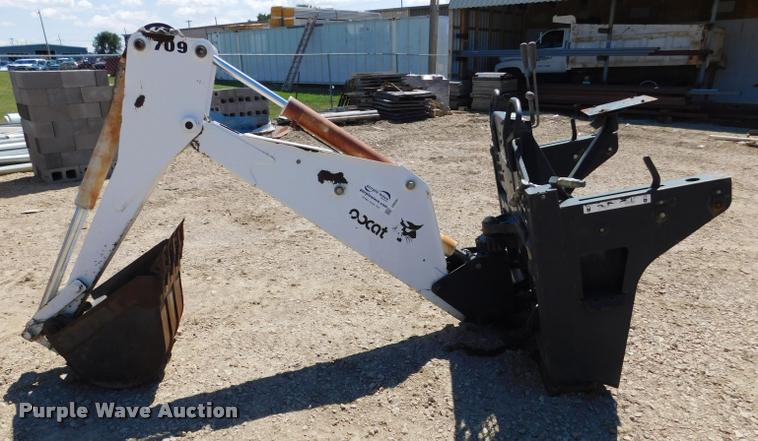 image for item DB9397 Melroe Bobcat 709 skid steer backhoe
