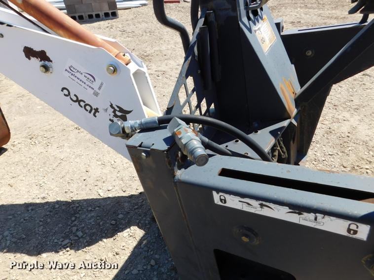 image for item DB9397 Melroe Bobcat 709 skid steer backhoe