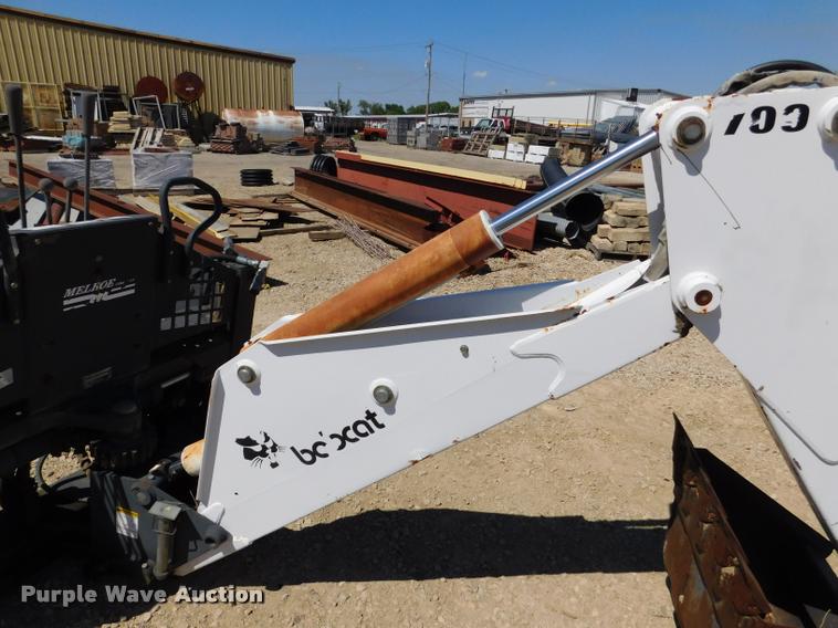 image for item DB9397 Melroe Bobcat 709 skid steer backhoe