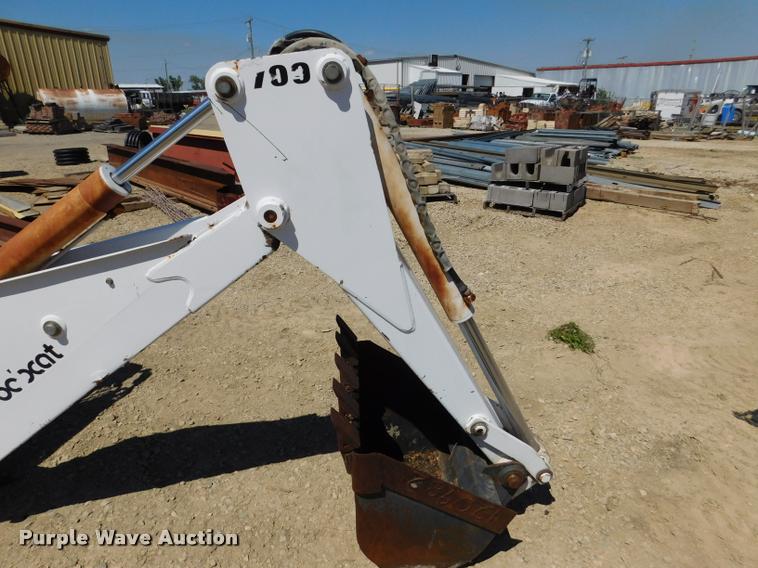 image for item DB9397 Melroe Bobcat 709 skid steer backhoe