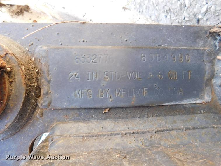 image for item DB9397 Melroe Bobcat 709 skid steer backhoe