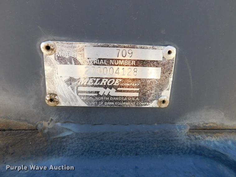 image for item DB9397 Melroe Bobcat 709 skid steer backhoe