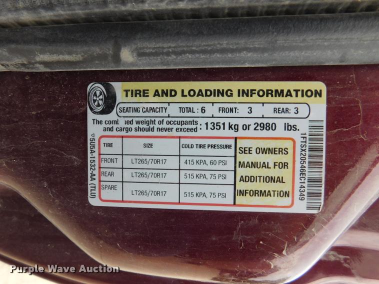 image for item DB9399 2006 Ford F250 Super Duty SuperCab pickup truck