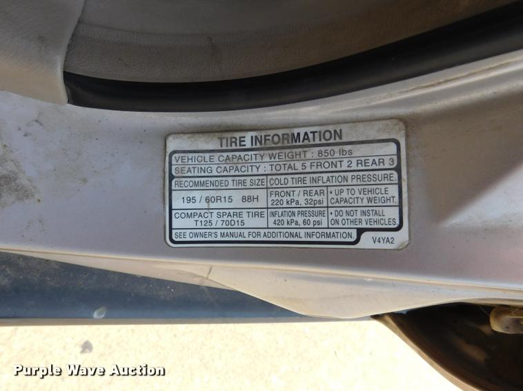 image for item DB9413 1997 Honda Accord