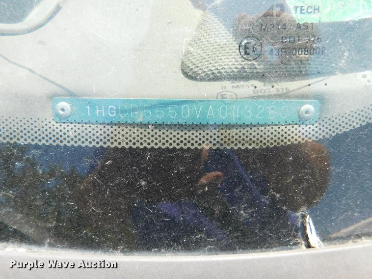 image for item DB9413 1997 Honda Accord