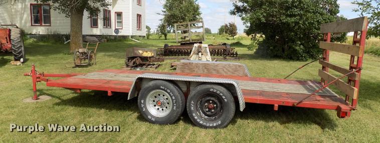 image for item DC4965 Shop built hay trailer