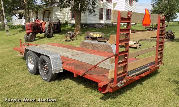 image for item DC4965 Shop built hay trailer