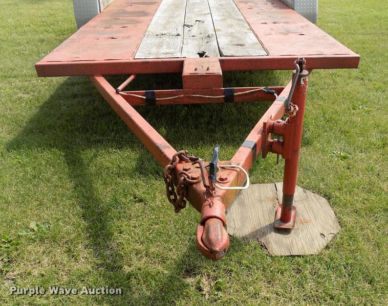 image for item DC4965 Shop built hay trailer