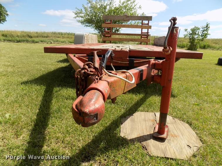 image for item DC4965 Shop built hay trailer