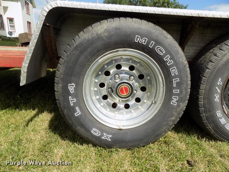 image for item DC4965 Shop built hay trailer