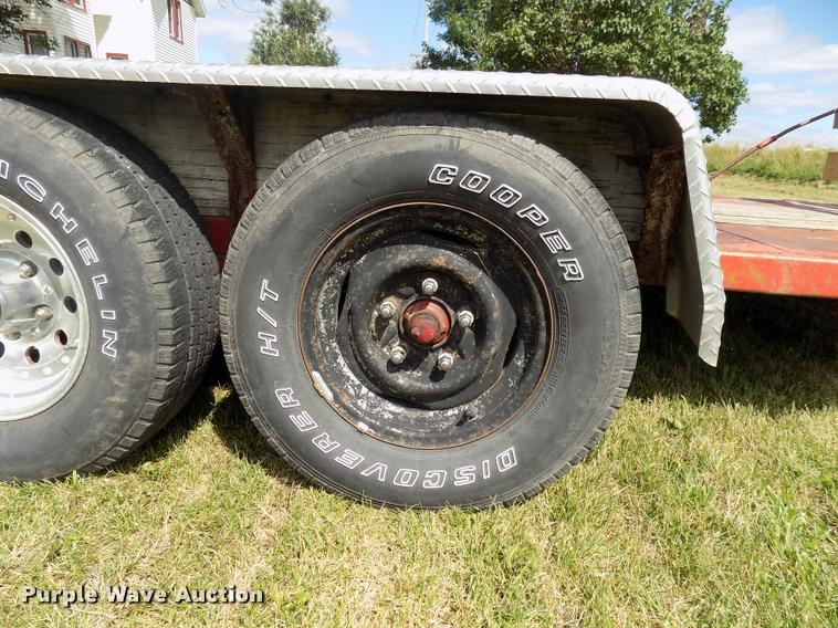 image for item DC4965 Shop built hay trailer