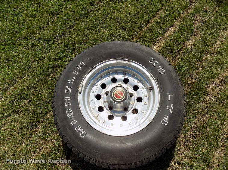 image for item DC4965 Shop built hay trailer