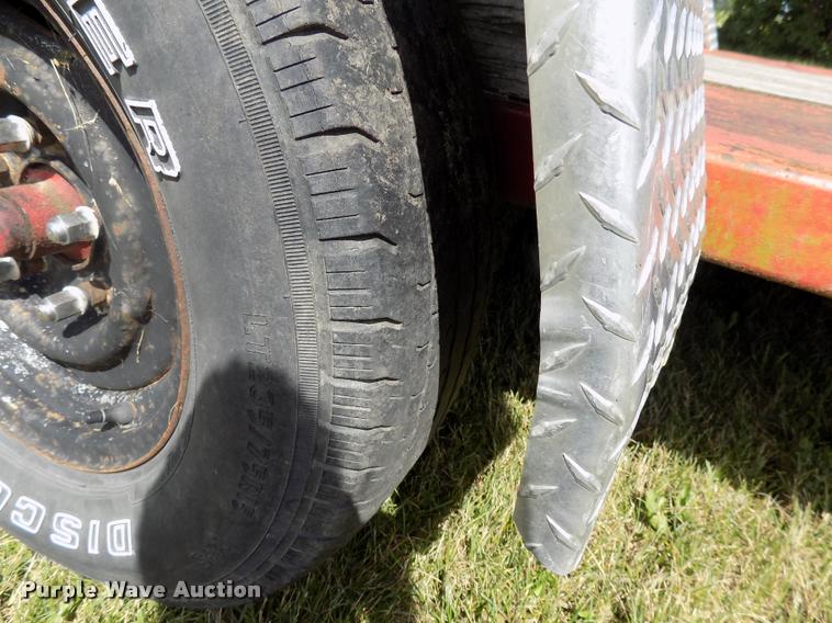 image for item DC4965 Shop built hay trailer