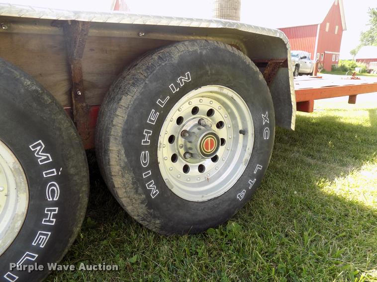 image for item DC4965 Shop built hay trailer