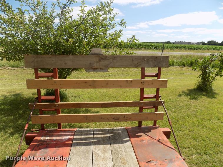 image for item DC4965 Shop built hay trailer