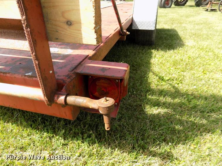 image for item DC4965 Shop built hay trailer