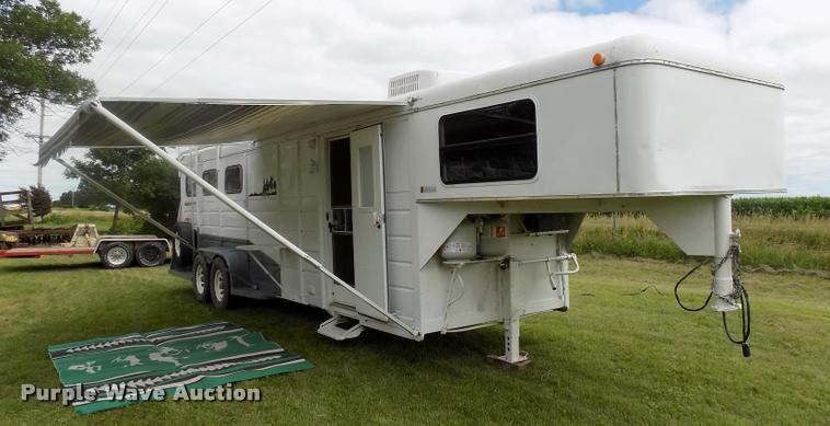 image for item DC4966 1991 WW livestock trailer