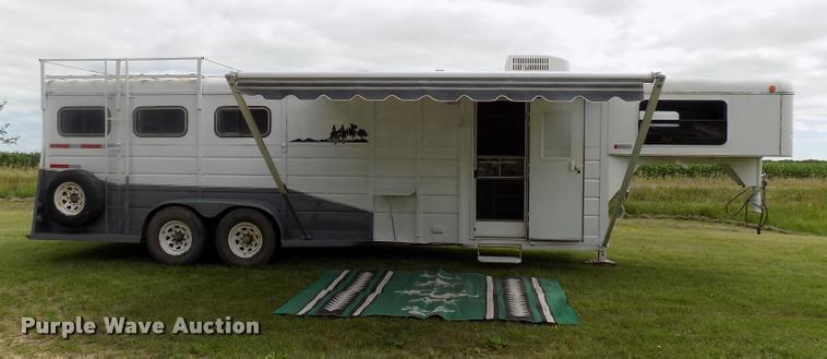 image for item DC4966 1991 WW livestock trailer