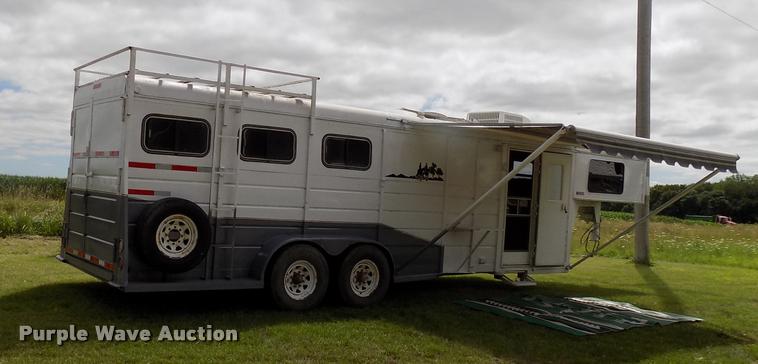 image for item DC4966 1991 WW livestock trailer