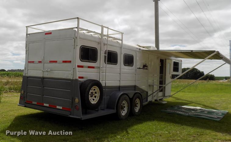 image for item DC4966 1991 WW livestock trailer