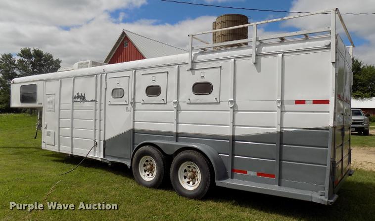 image for item DC4966 1991 WW livestock trailer