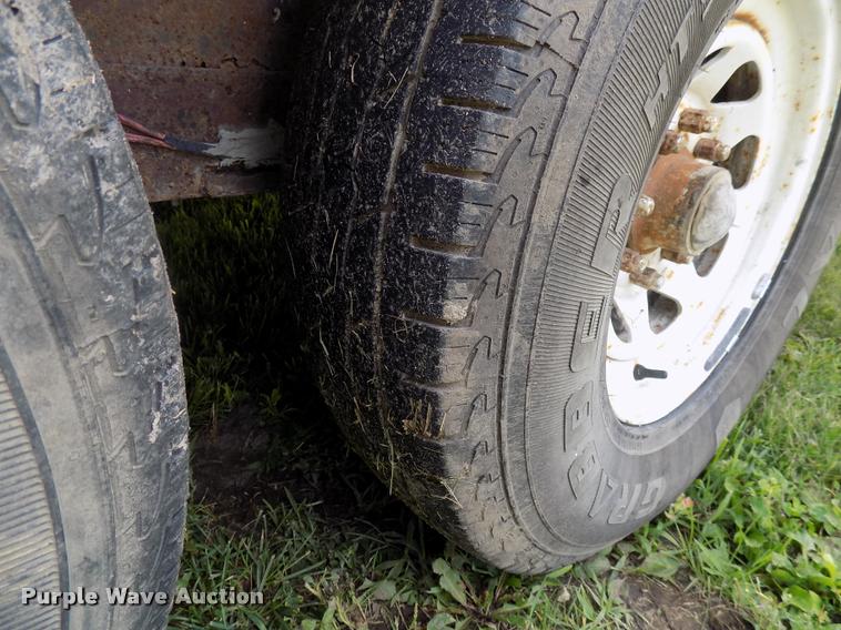 image for item DC4966 1991 WW livestock trailer