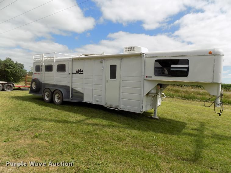 image for item DC4966 1991 WW livestock trailer