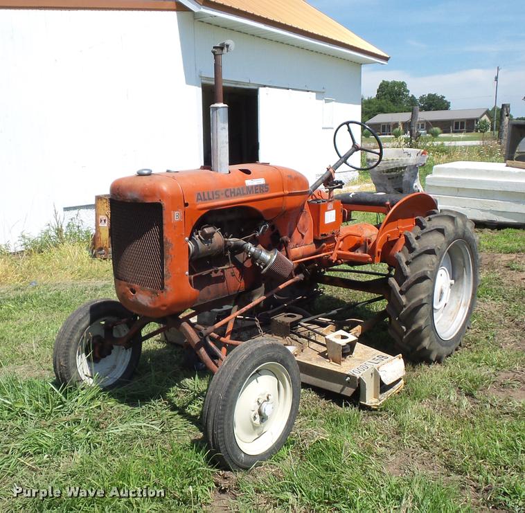 image for item DH9008 Allis Chalmers B tractor