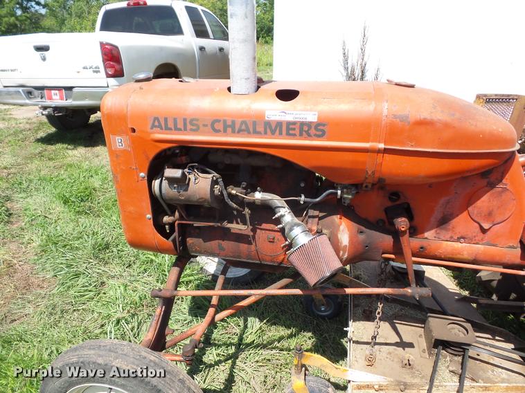 image for item DH9008 Allis Chalmers B tractor