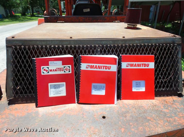 image for item DH9037 Manitou T604TCP-DXL4 forklift