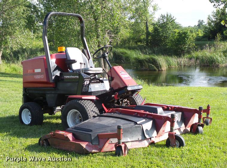 image for item DJ9595 Toro Groundsmaster 455D riding lawn mower