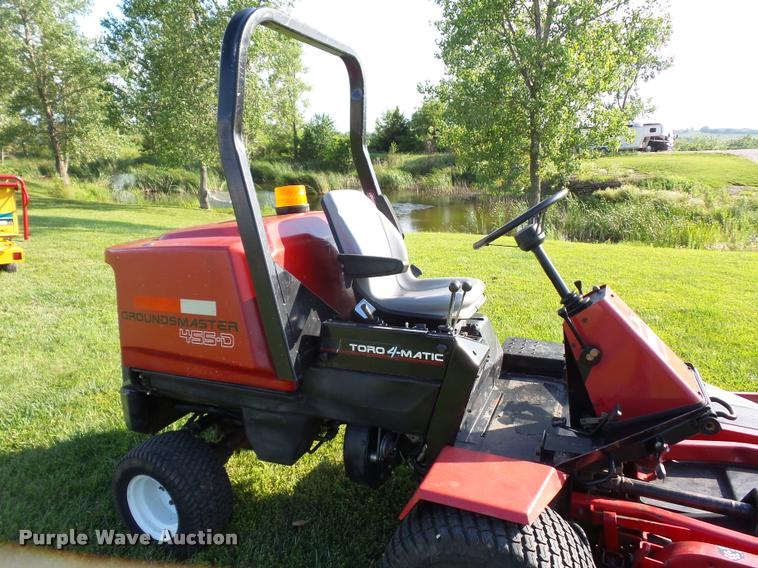 image for item DJ9595 Toro Groundsmaster 455D riding lawn mower