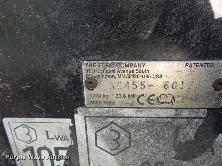 image for item DJ9595 Toro Groundsmaster 455D riding lawn mower