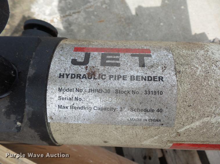 image for item DJ9609 Jet JHPB-30 pipe bender
