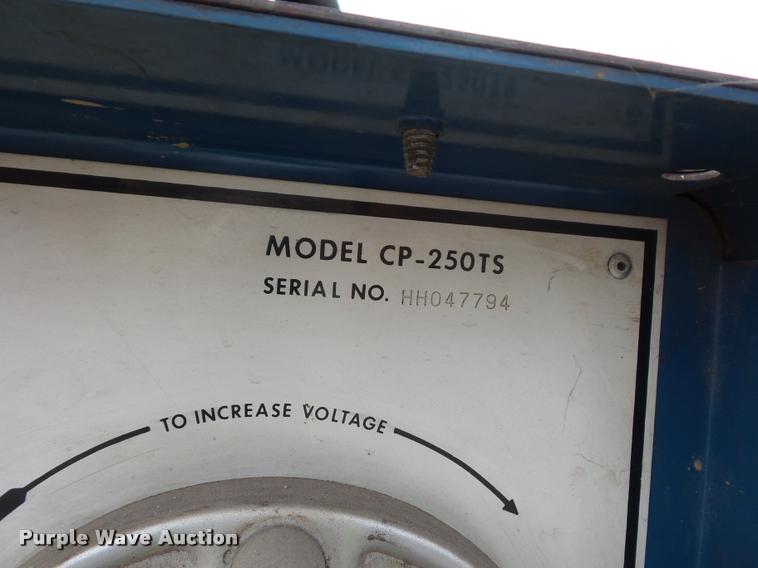 image for item DJ9612 Miller CP250TS welder