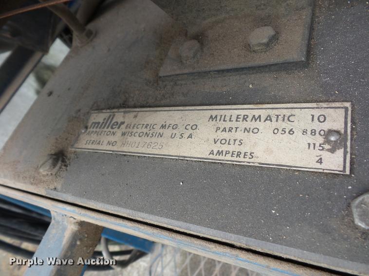 image for item DJ9612 Miller CP250TS welder