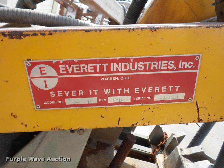 image for item DJ9616 Everett chop saw