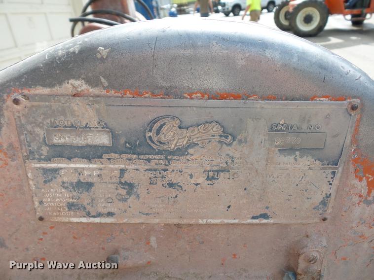 image for item DJ9617 Clipper SM-319 Supermatic concrete block saw