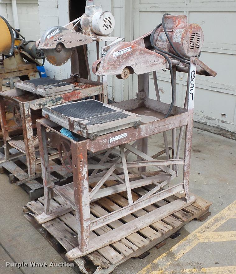 image for item DJ9618 Clipper SM-314 concrete block saw