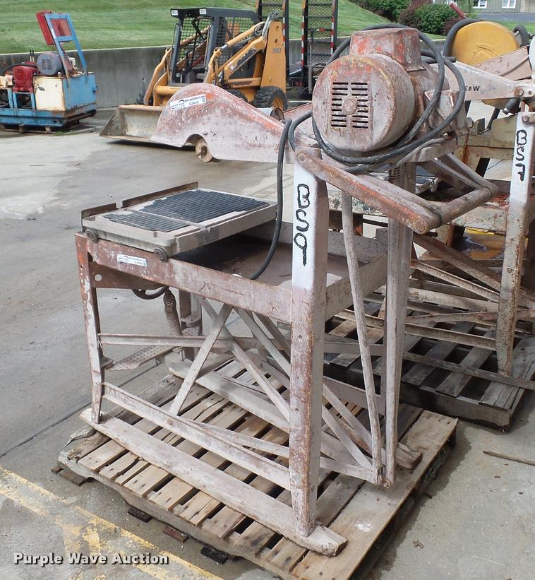 image for item DJ9618 Clipper SM-314 concrete block saw