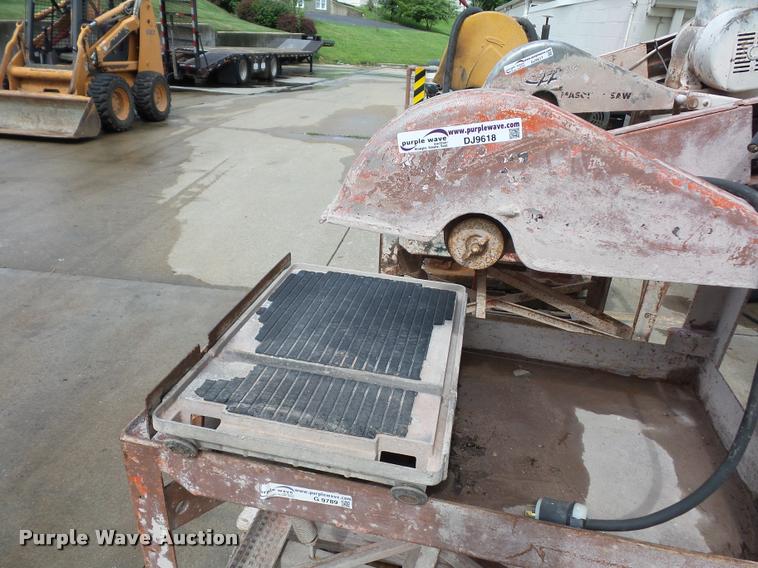 image for item DJ9618 Clipper SM-314 concrete block saw