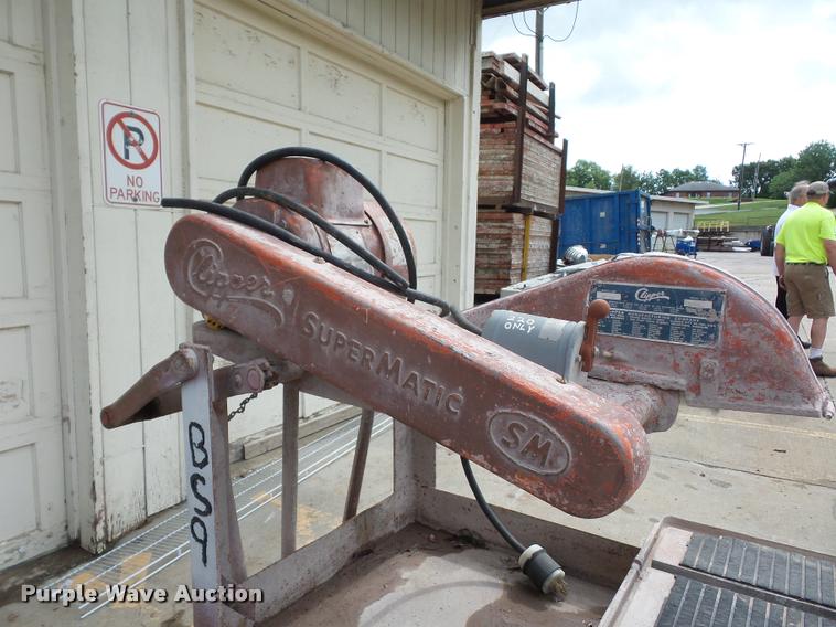 image for item DJ9618 Clipper SM-314 concrete block saw