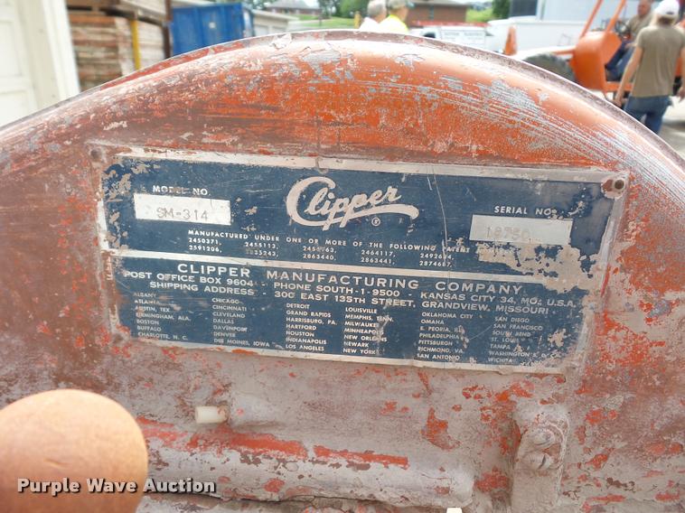 image for item DJ9618 Clipper SM-314 concrete block saw