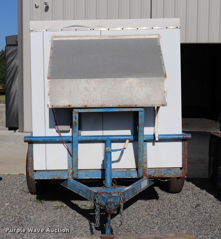 image for item DK9579 Shop built refrigerated trailer