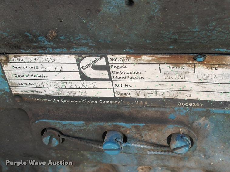 image for item DK9599 1977 Empire generator