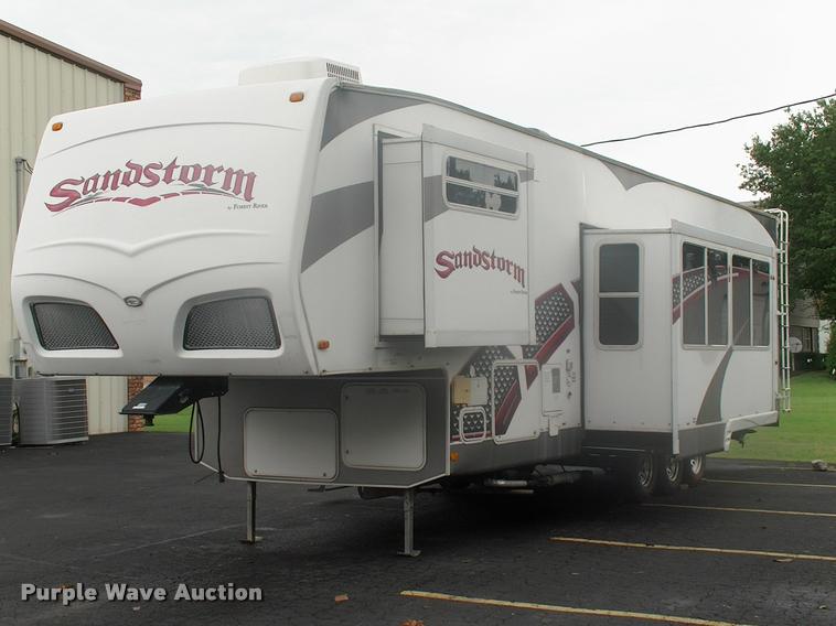 image for item DK9600 2009 Forest River Sandstorm toy hauler