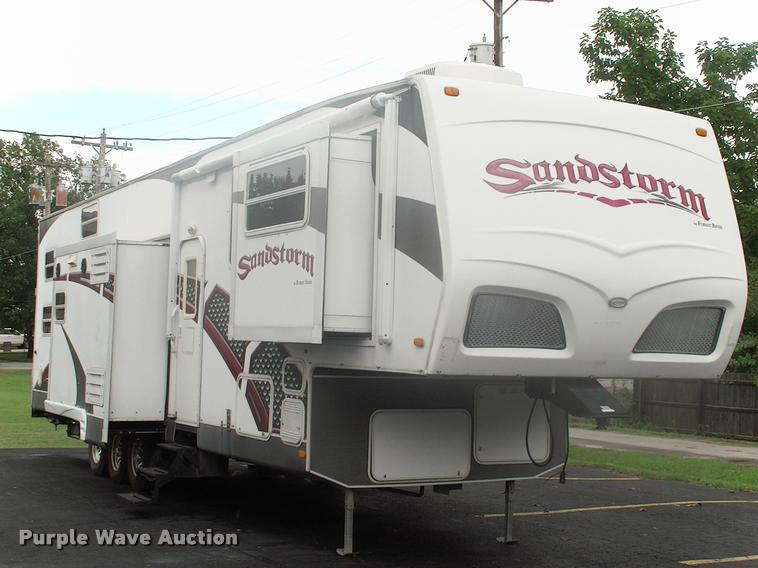 image for item DK9600 2009 Forest River Sandstorm toy hauler
